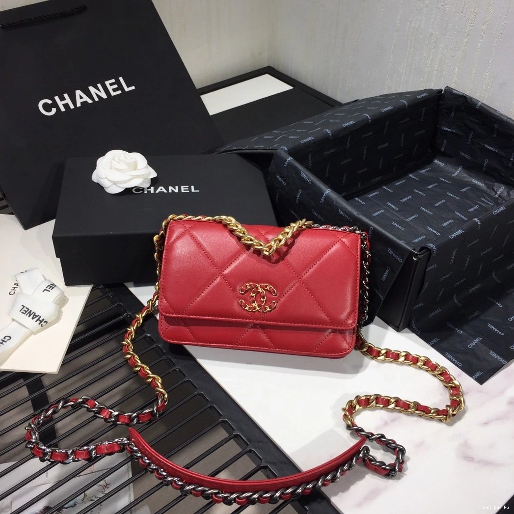CHAIN CHANEL WALLET 0805